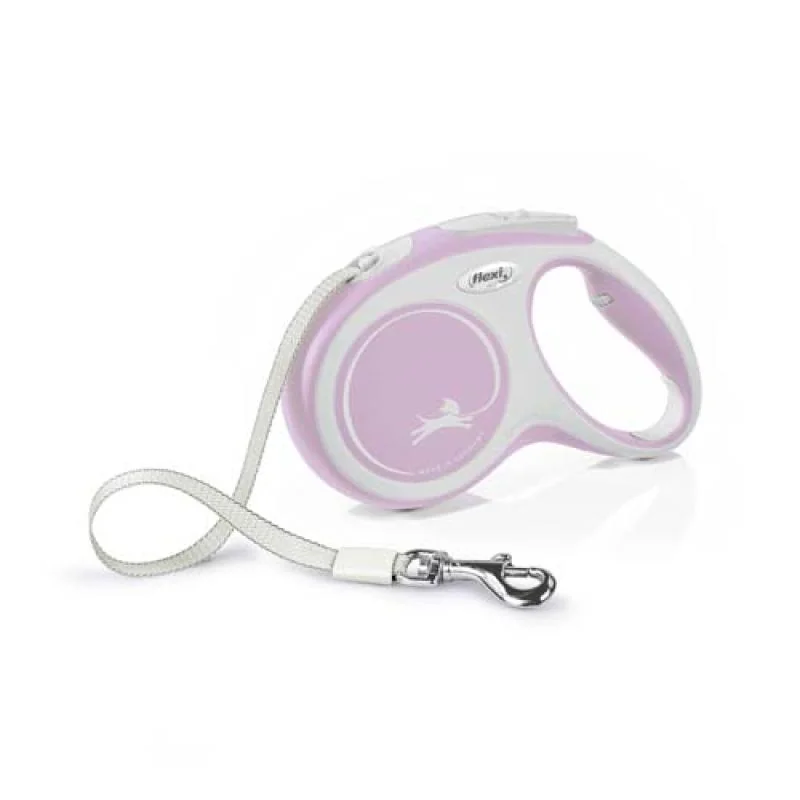 Flexi New Comfort M popruh 5m růžová do 25kg