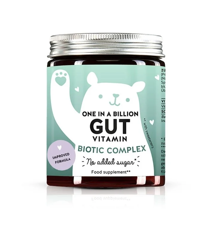 Bears With Benefits One in a Billion Gut vitaminy s probiotiky a inulinem 60 ks