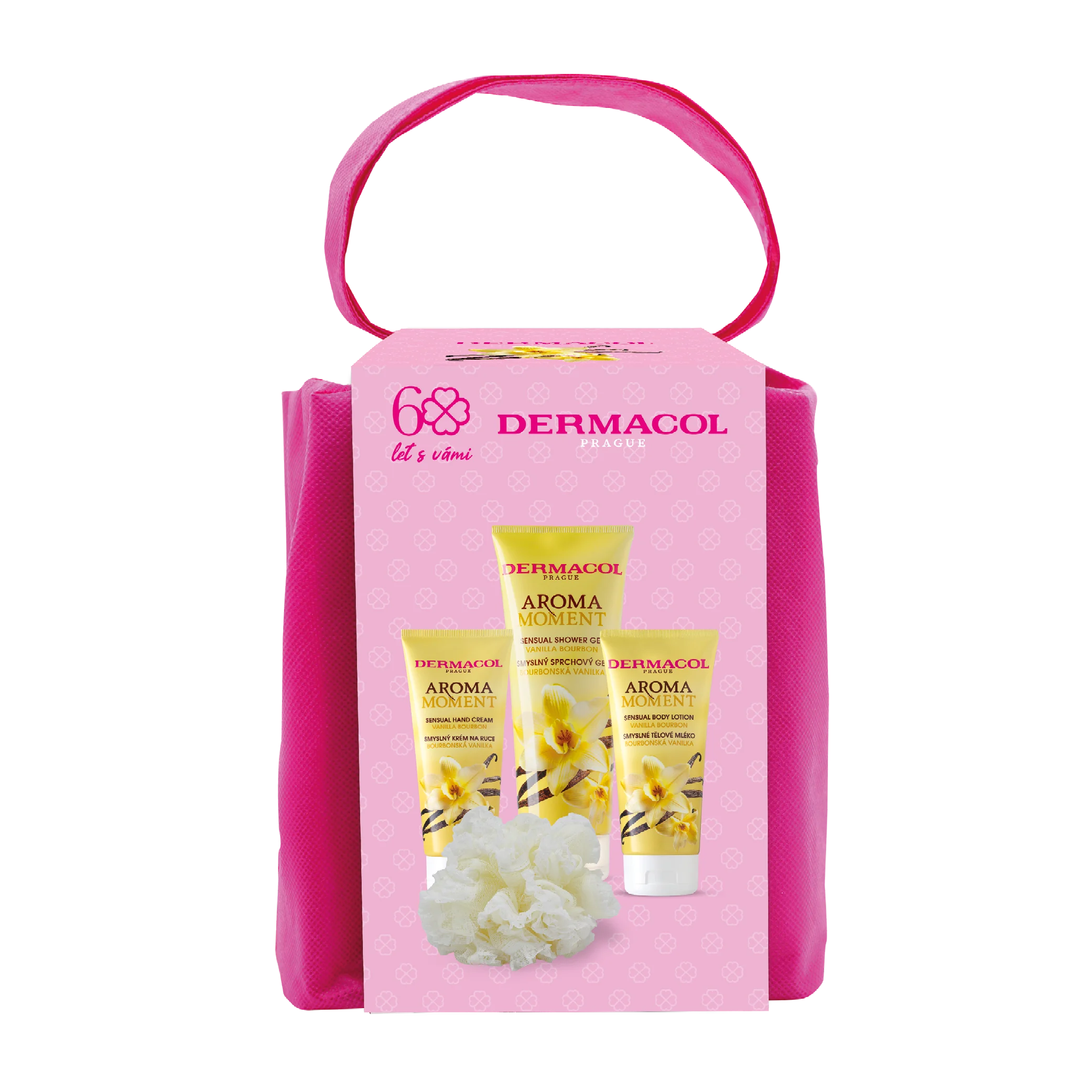 Dermacol Aroma Moment Bourbonská vanilka sada v tašce