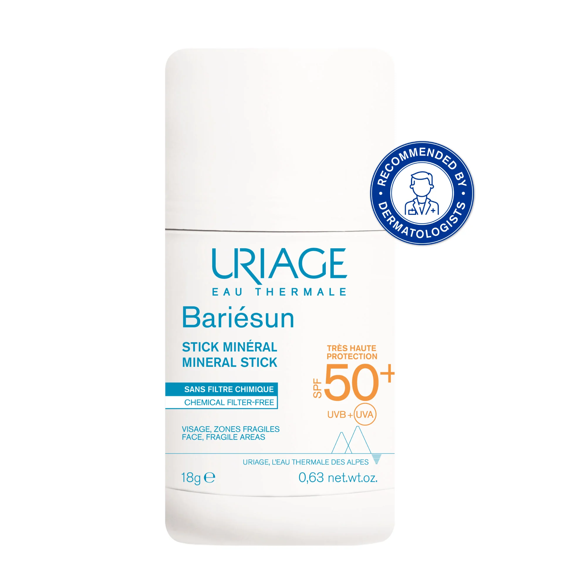 Uriage Bariésun Mineral Stick SPF50+ 18 g