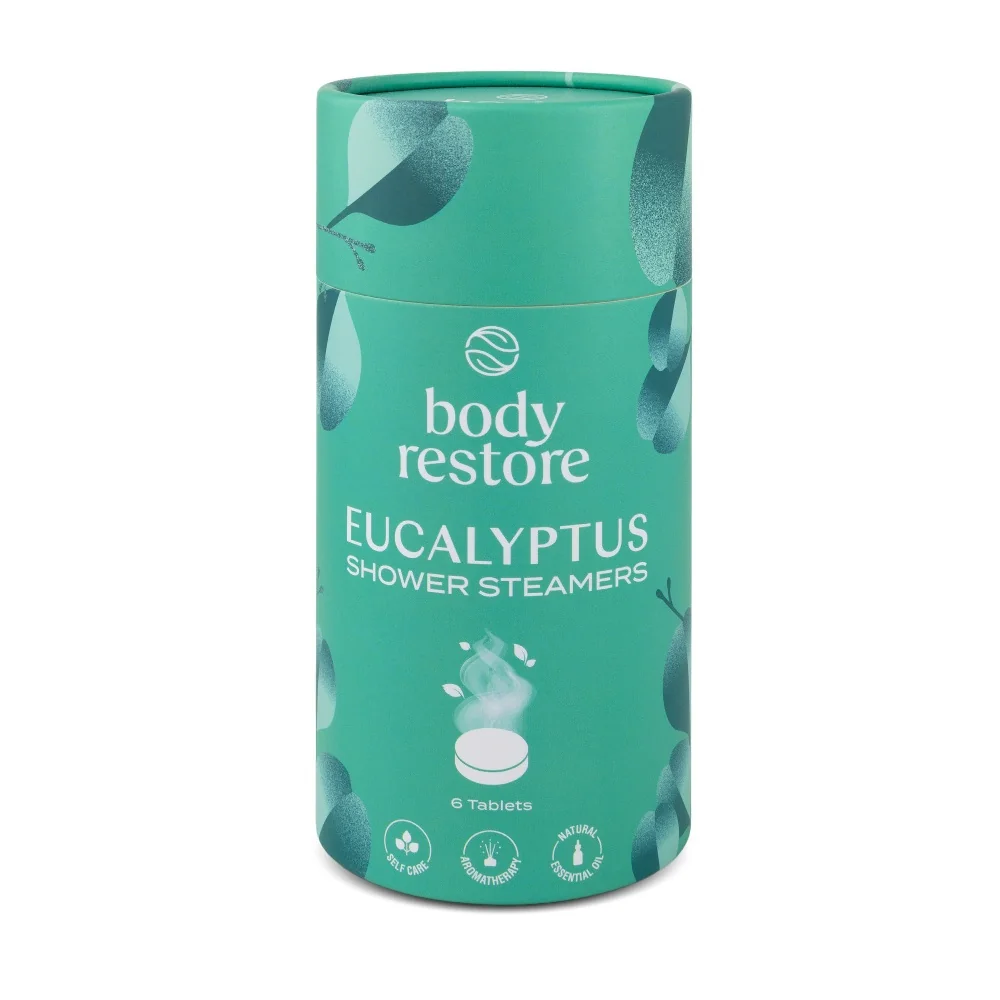 Body Restore Aromatické tablety do sprchy eukalyptus a máta 6 ks