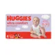 Huggies Ultra Comfort Mega vel. 4 7-18 kg dětské plenky 66 ks