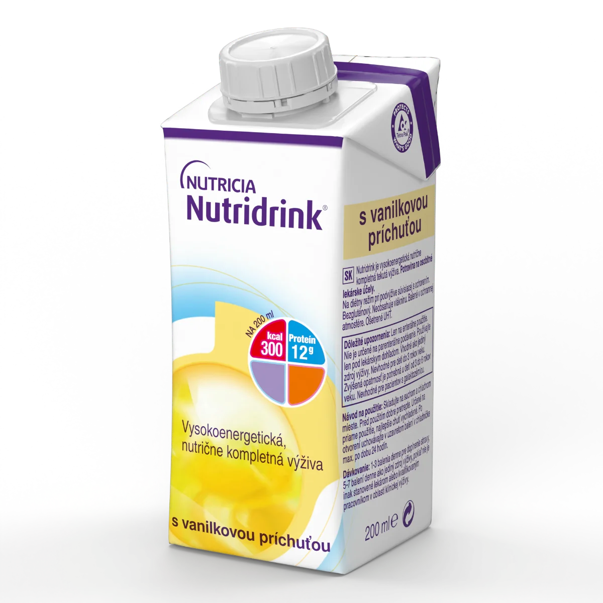 Nutridrink s příchutí vanilkovou 200 ml
