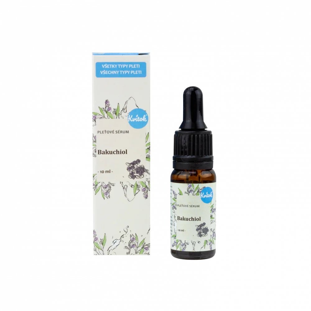 Kvitok Pleťové sérum - Bakuchiol 10 ml