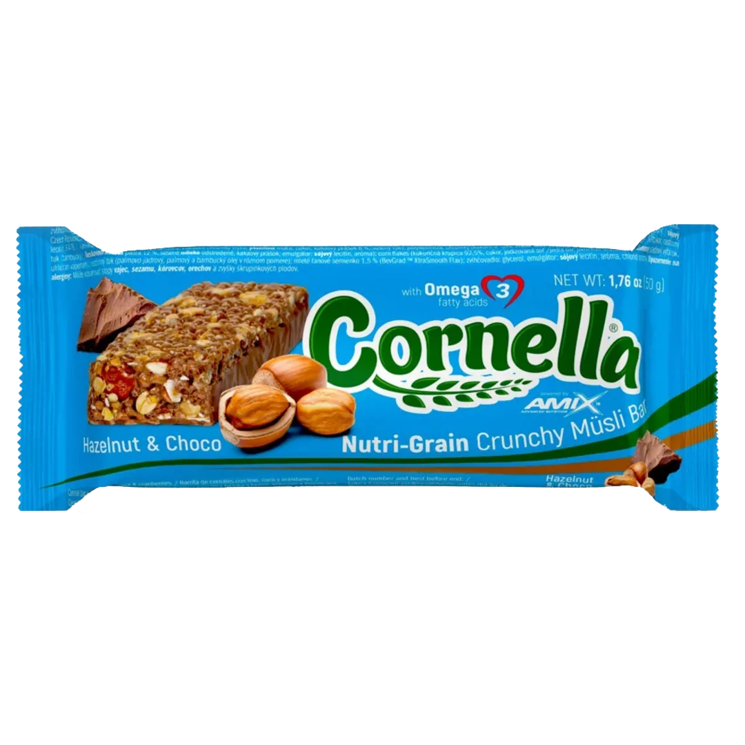Amix Nutrition Cornella Bar 50g - čokoláda, banán