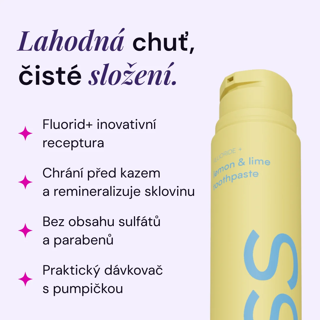 Lyss Citron&Limetka zubní pasta 60 ml
