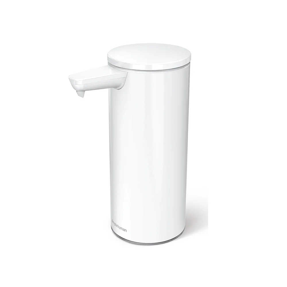 Simplehuman Bezdotykový dávkovač mýdla dobíjecí 266 ml bílá ocel