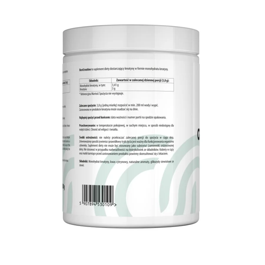 Best Lab BestCreatine kreatin monohydrát citron 500 g