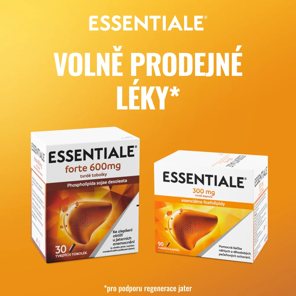Essentiale forte 600 mg 30 tvrdých tobolek