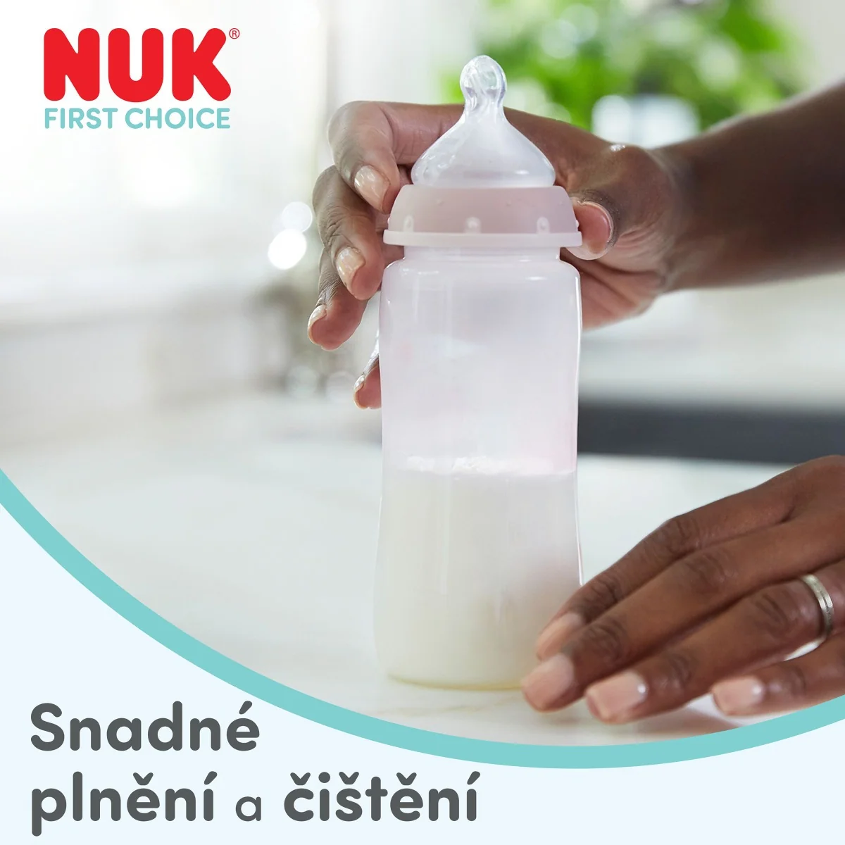 NUK First Choice Láhev 3m+ 300 ml 1 ks koala