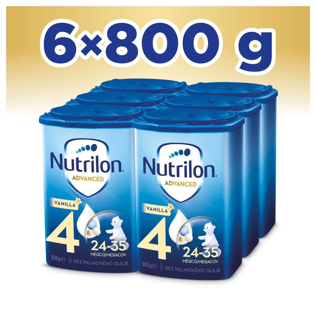 Nutrilon Advanced 4 Vanilla 6x800 g