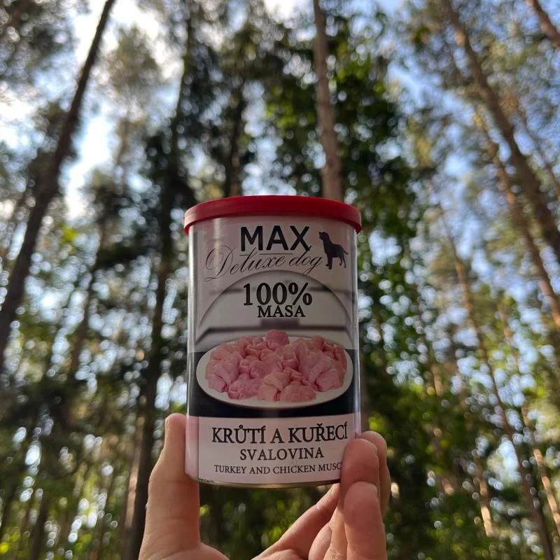 Sokol Falco MAX krůtí a kuřecí svalovina 400g