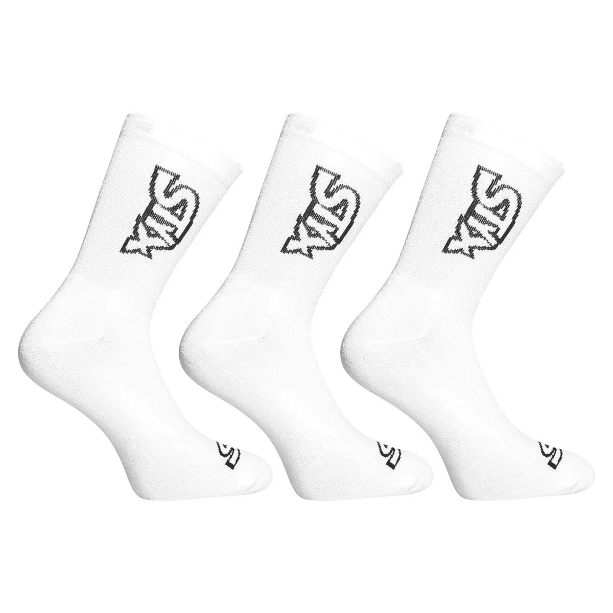 Styx 3PACK ponožky vysoké bílé (3HV1061) XL 
