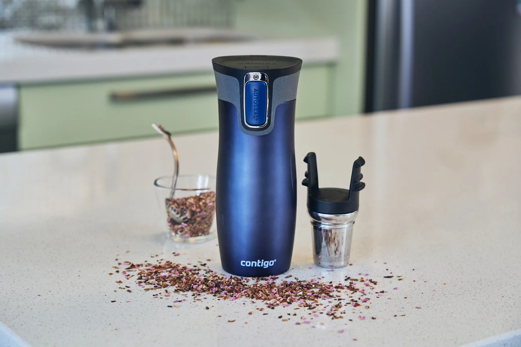 Contigo Termoláhev West Loop Monaco modrá 470 ml