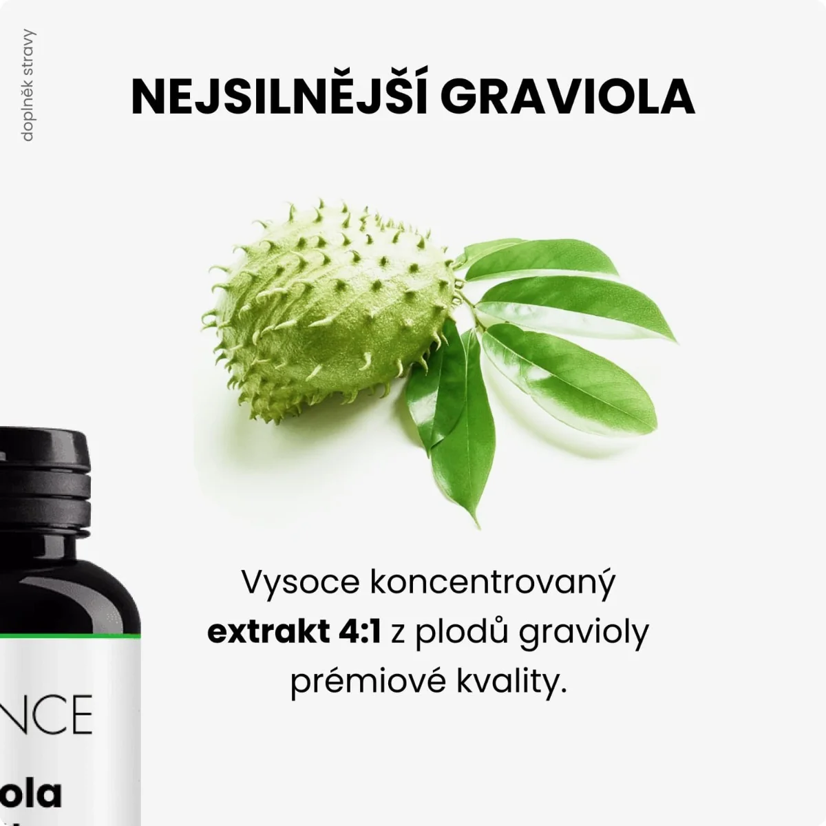 ADVANCE Graviola extrakt 4:1 90 kapslí
