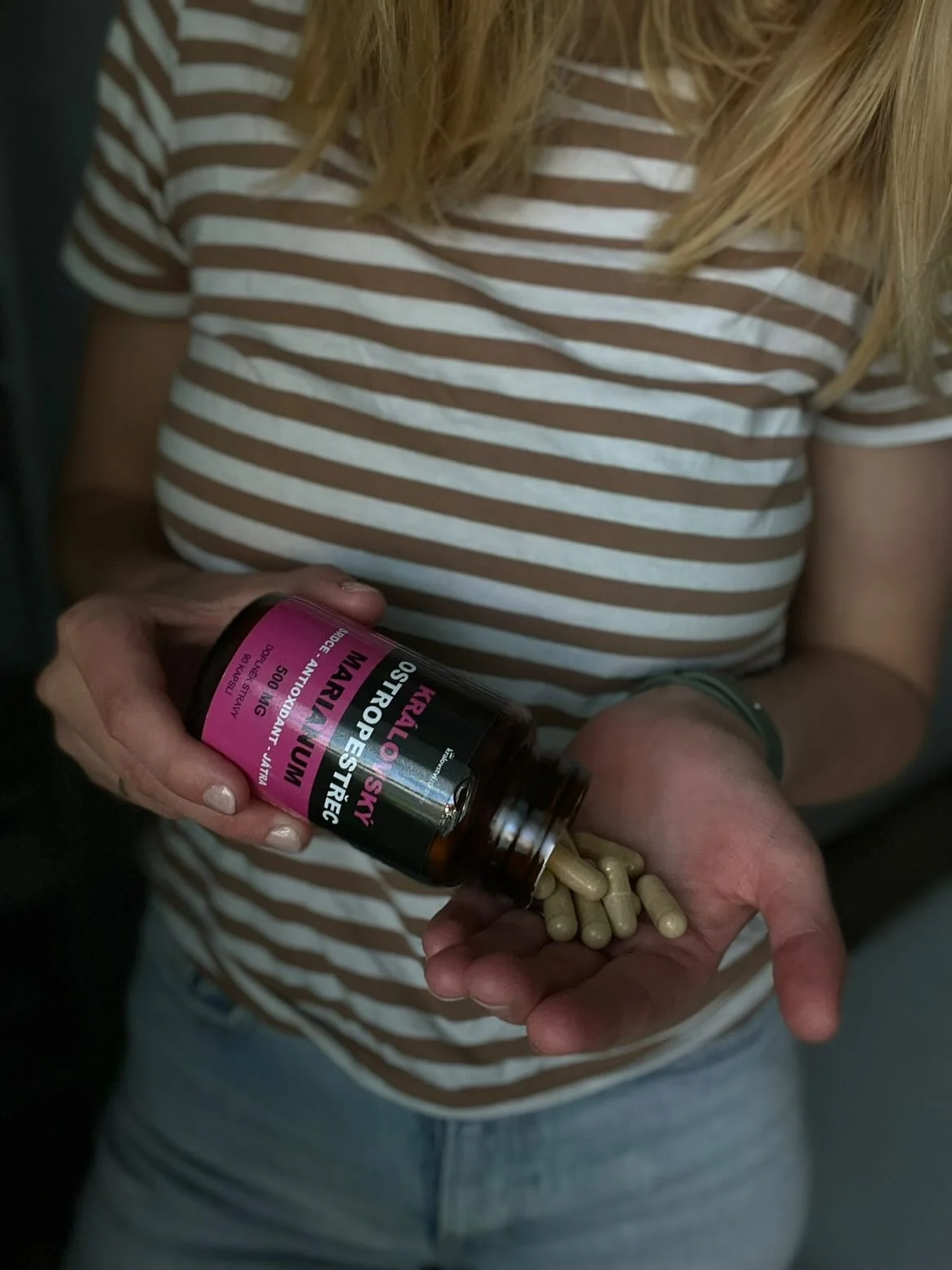 Království zdraví Královský Ostropestřec Marianum 500 mg, extrakt 80% Silymarinu, 90 kapslí