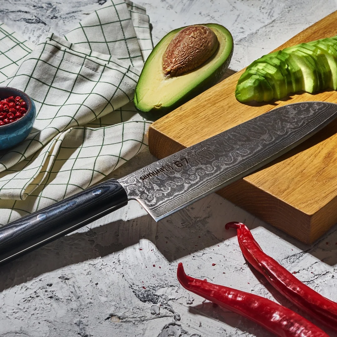 Samura DAMASCUS 67 Nůž Santoku 17,5 cm (SD67-0094M) 