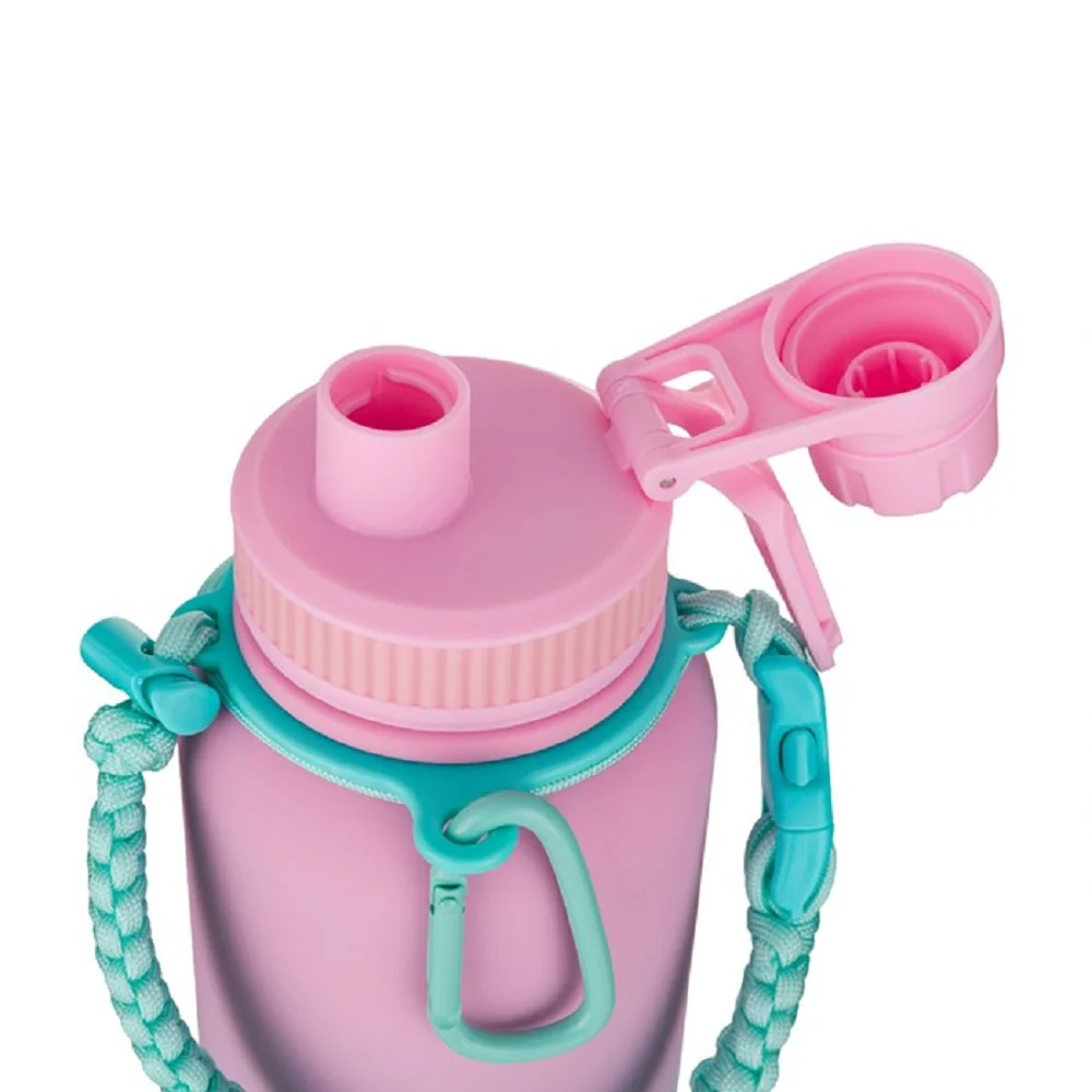 Oxybag OXY GRiP - termoska 950 ml, růžovo-modrá 