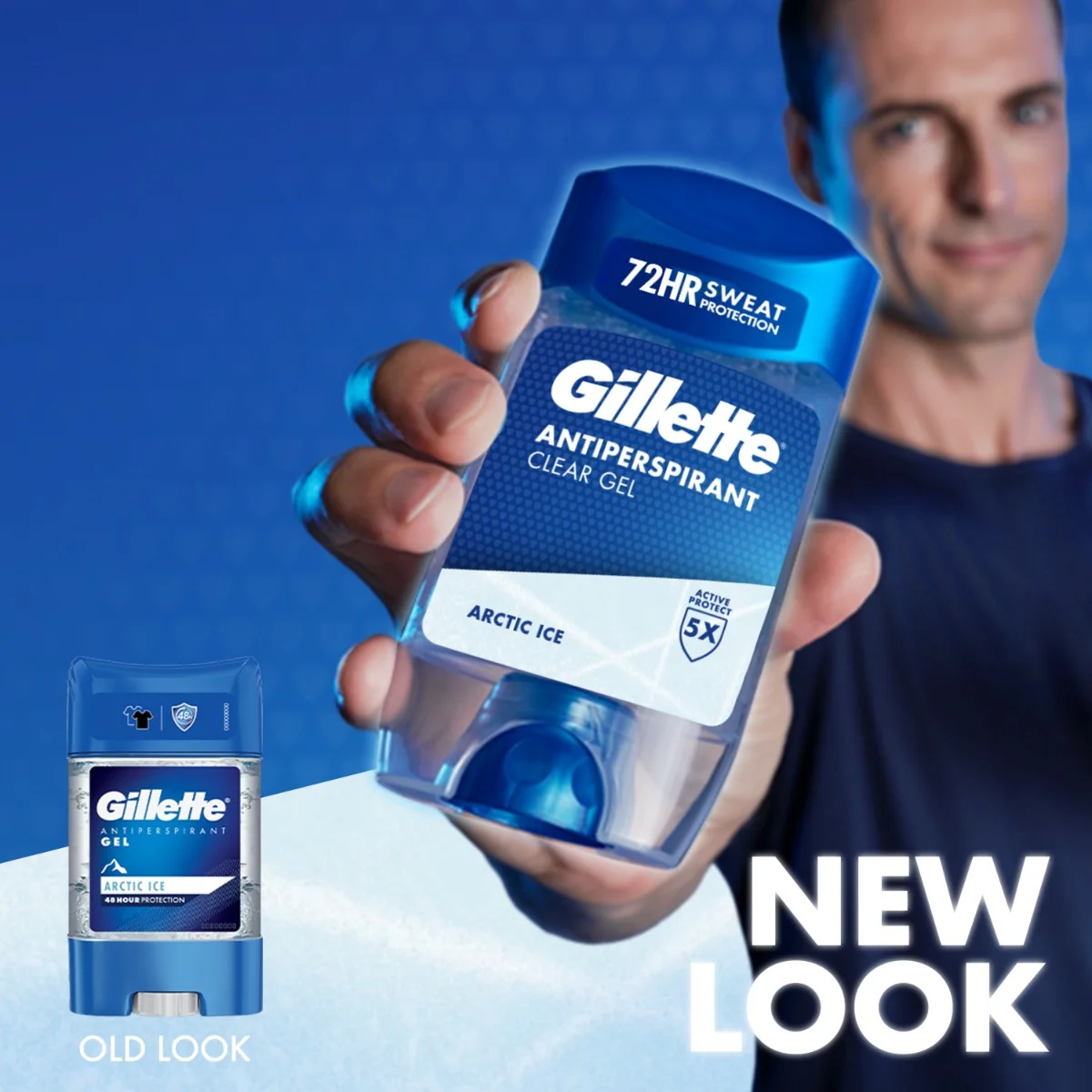 Gillette Arctic Ice Pánský gelový antiperspirant 70 ml