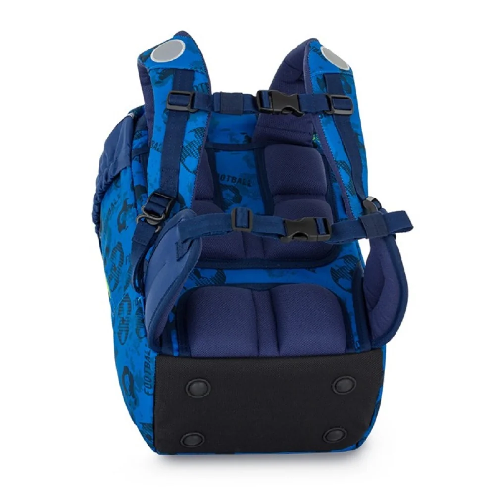 Oxybag OXY SKY - školní set Fotbal 4 ks: batoh, penál, sáček, placky batoh, penál, sáček