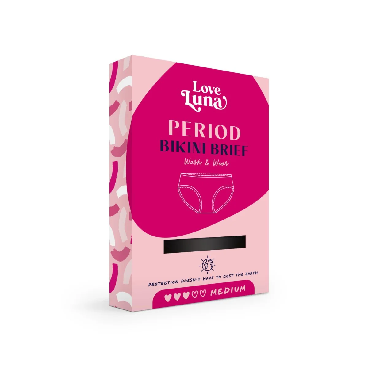 Love Luna Menstruační kalhotky Bikini (LOVE002) XL
