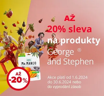 George and Stephen sleva 20% (červen 2024)