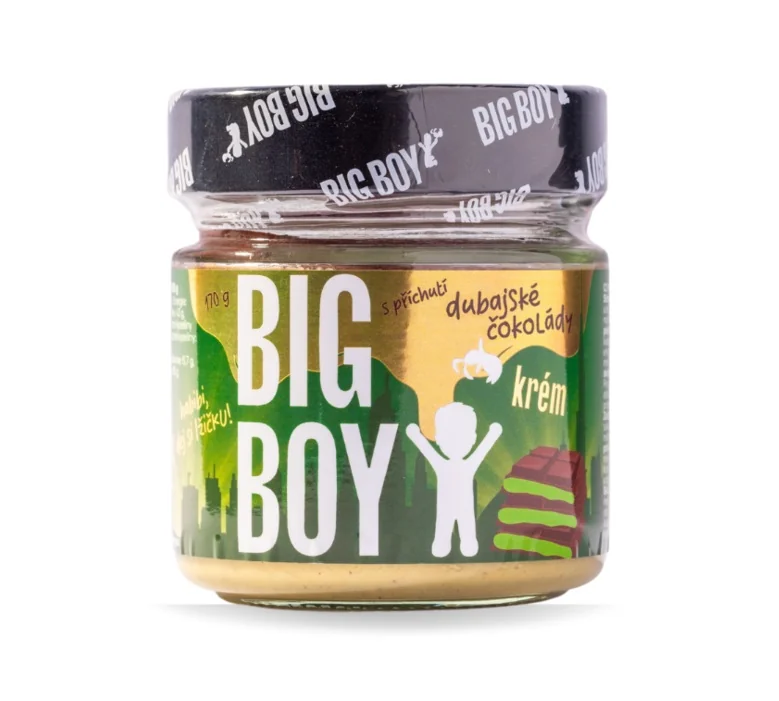 BIG BOY Pistáciový krém s příchutí dubajské čokolády 170 g