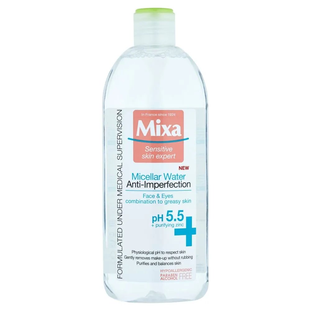 Mixa Zmatňující micelární voda s pH 5,5