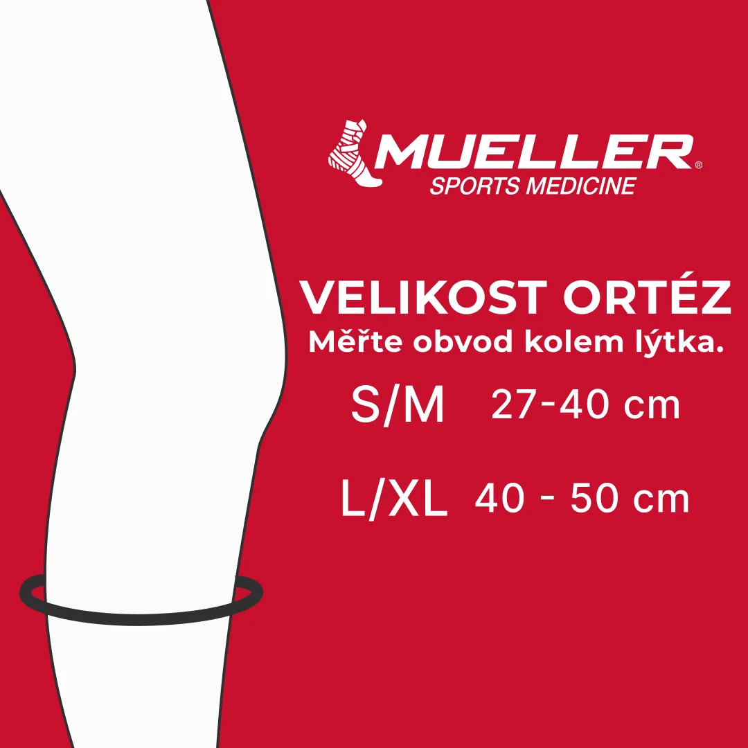 Mueller Multi-Directional Calf Wrap, bandáž na lýtko, L/XL