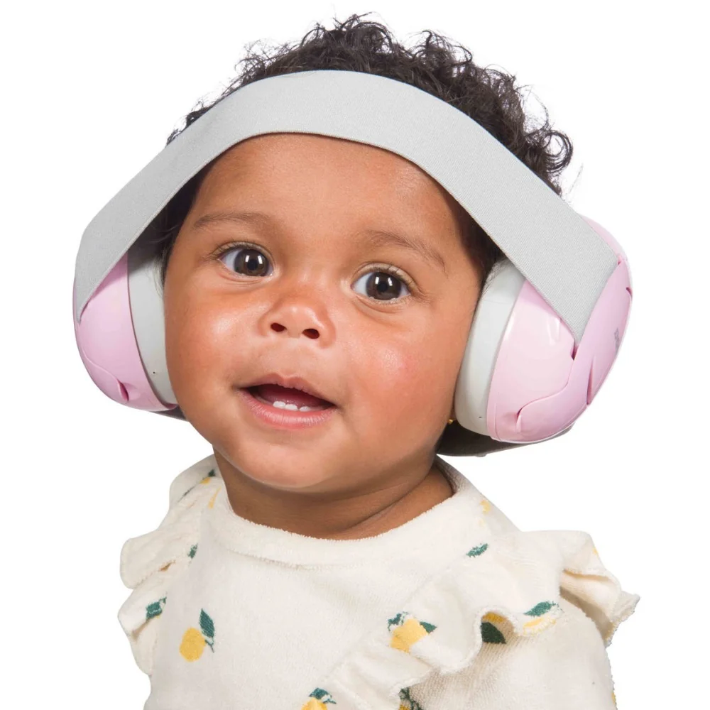 Dooky Chrániče sluchu Baby 0–36m 1 ks pink