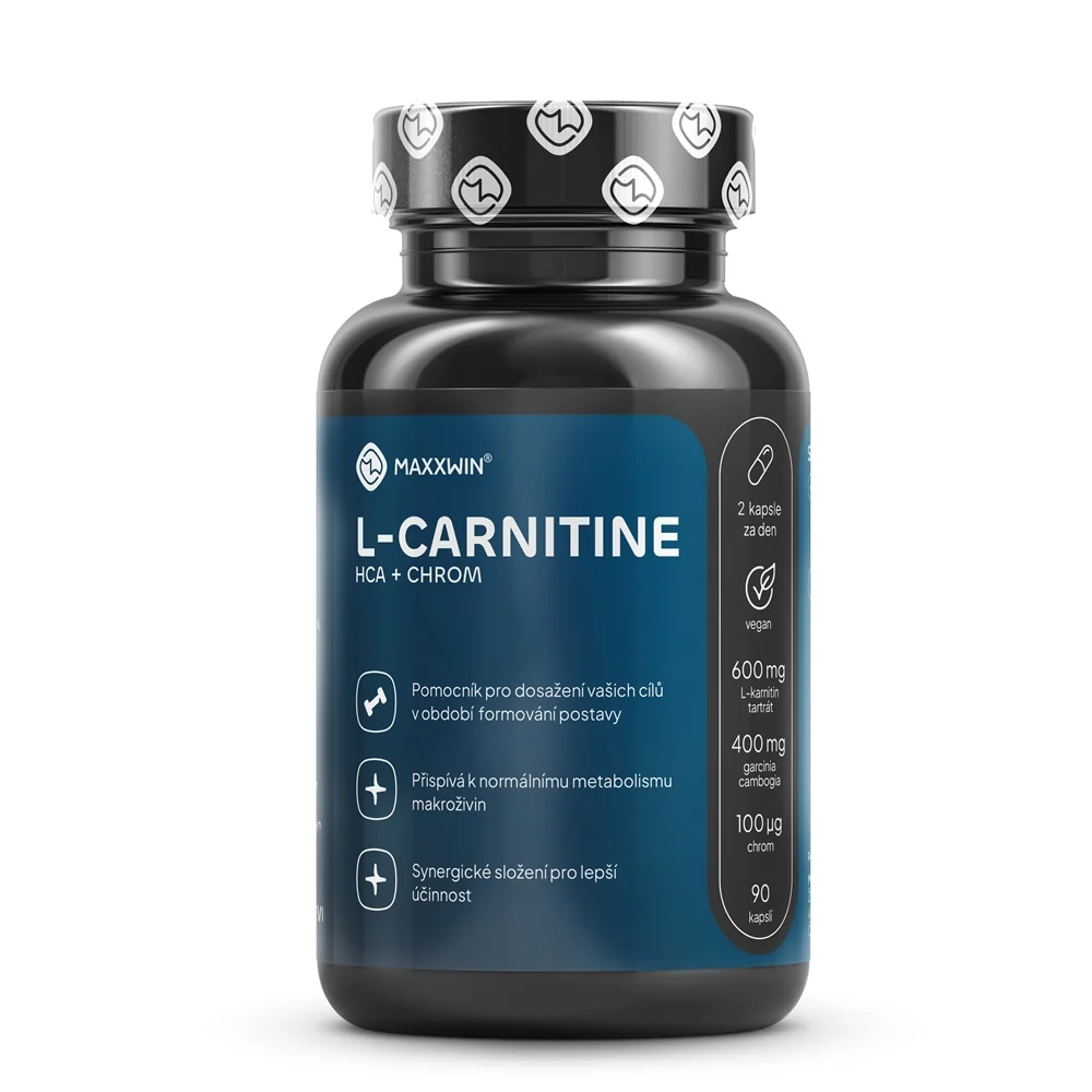 MAXXWIN L-CARNITINE + HCA + CHROM 90 kapslí
