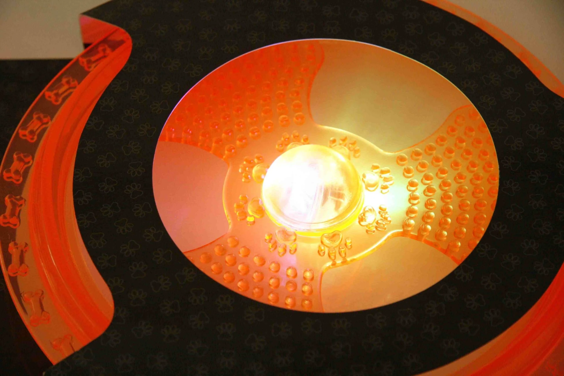 Akinu frisbee blikající pro psy 22 cm