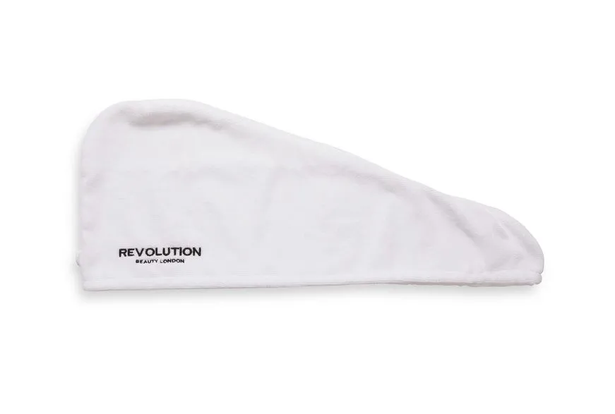 Revolution Haircare Microfibre Hair Wrap Black/White péče o vlasy 2 ks
