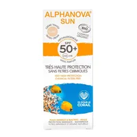 Alphanova SUN BIO Opalovací tónující krém světlý SPF50+