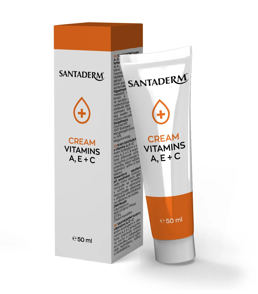 Santaderm Krém s vitamíny A+E+C 50 ml