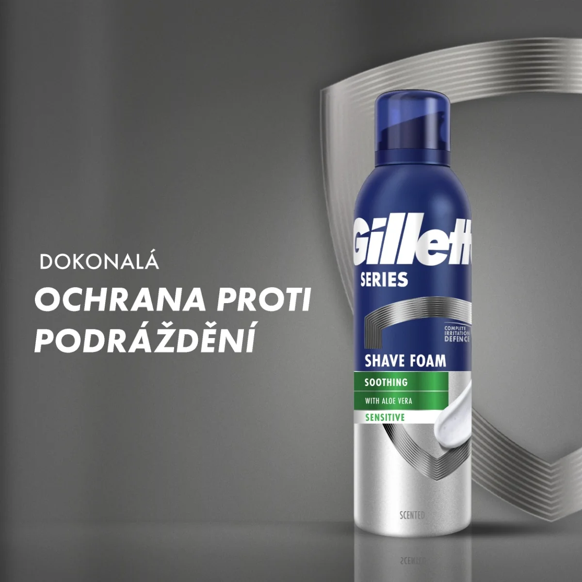 Gillette Series Sensitive pěna na holení 200 ml