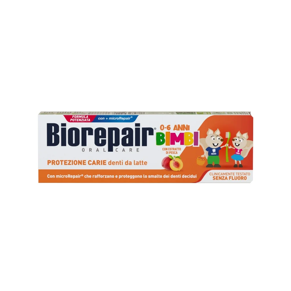 BioRepair Kids 0-6 let broskev zubní pasta 50 ml
