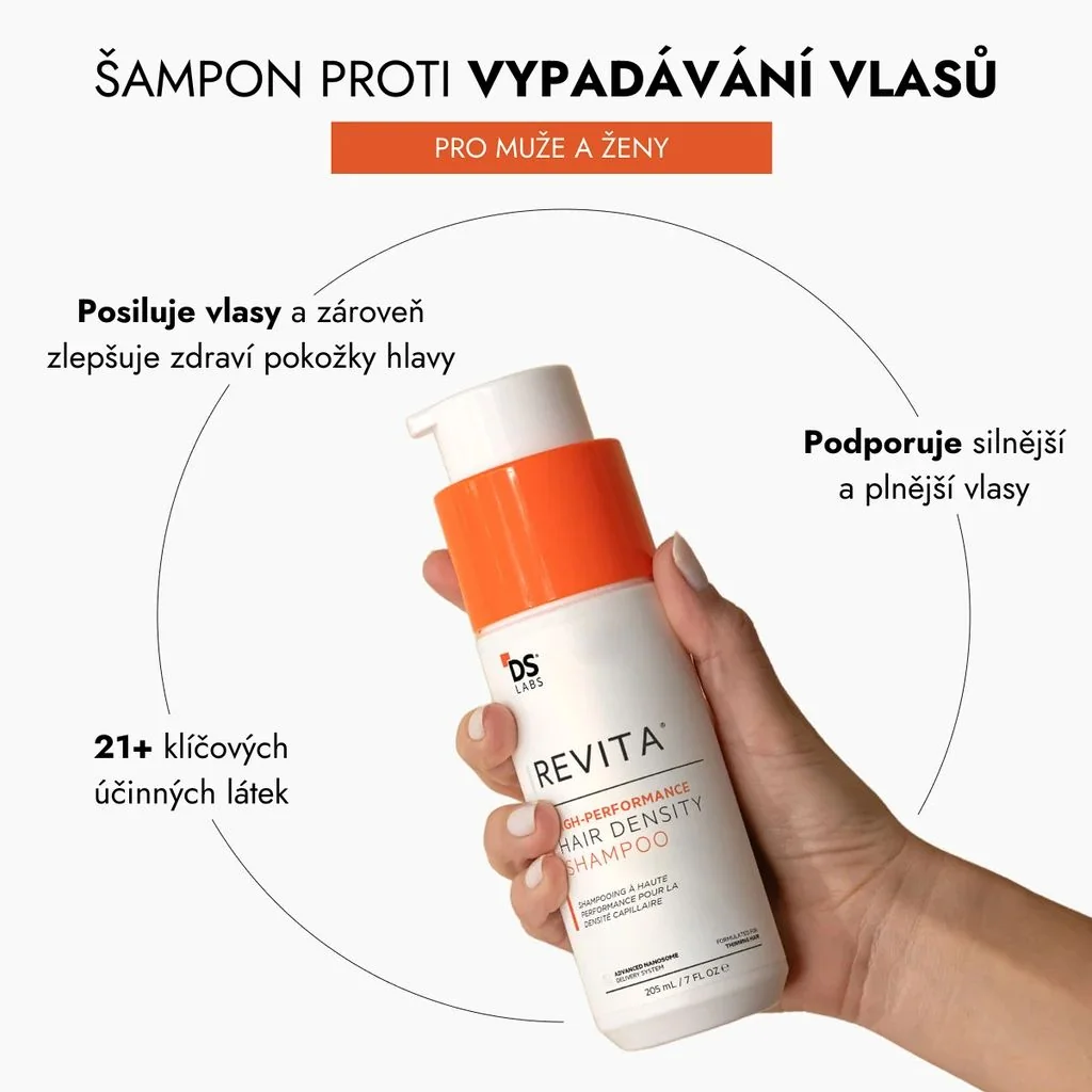 DS Laboratories Revita šampon při vypadávání vlasů 205 ml