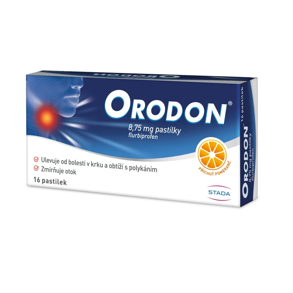 Orodon 8,75 mg 16 pastilek
