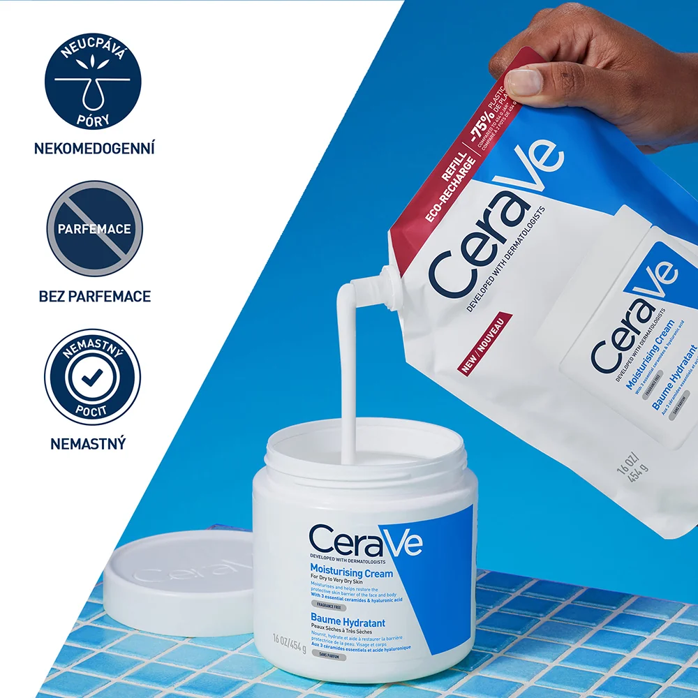 CeraVe Hydratační krém náplň 454 g