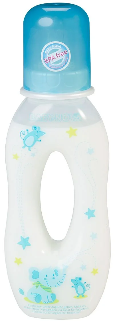 Baby Nova Láhev plastová slza 250 ml 1 ks