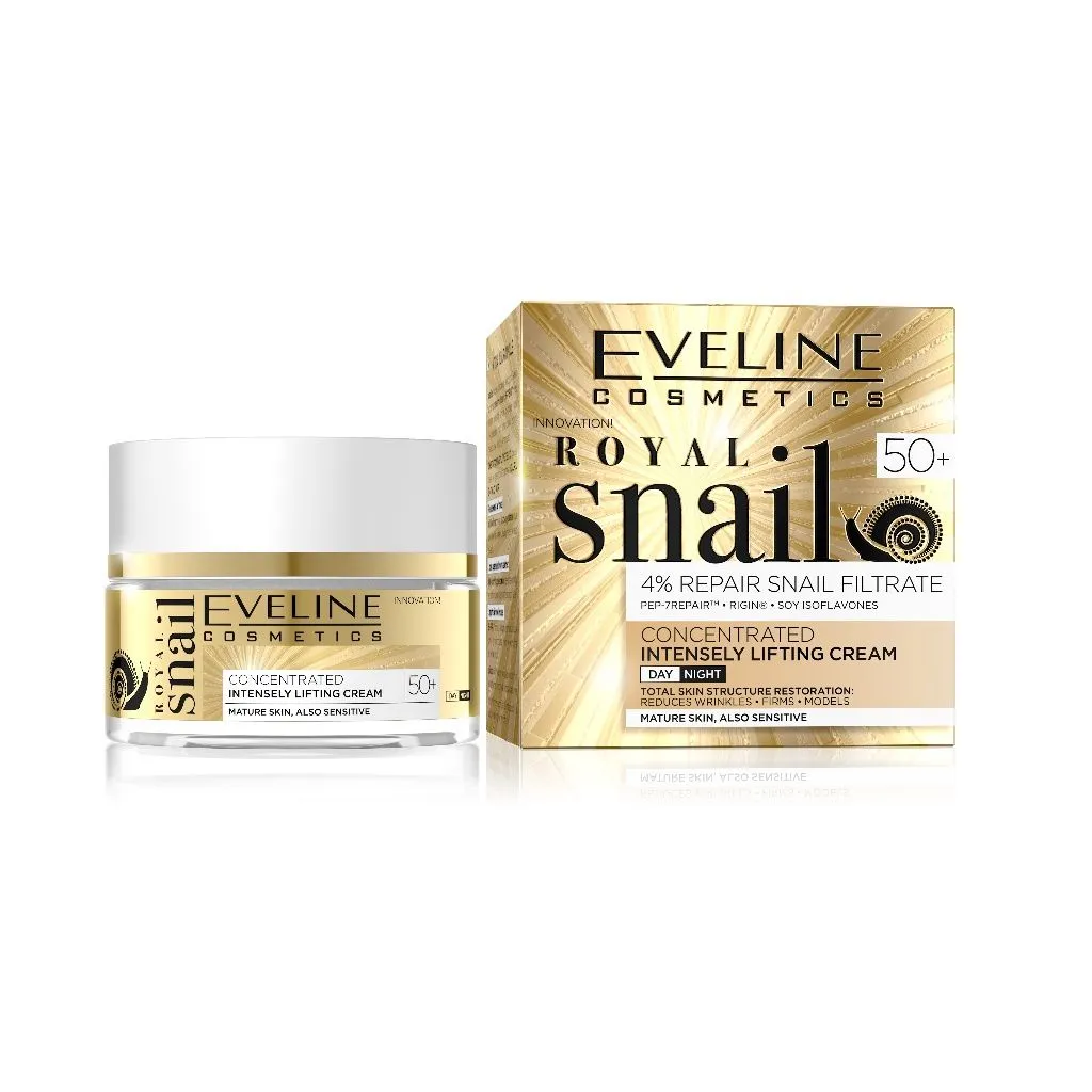 Eveline Royal Snail Denní/noční krém 50+ 50 ml