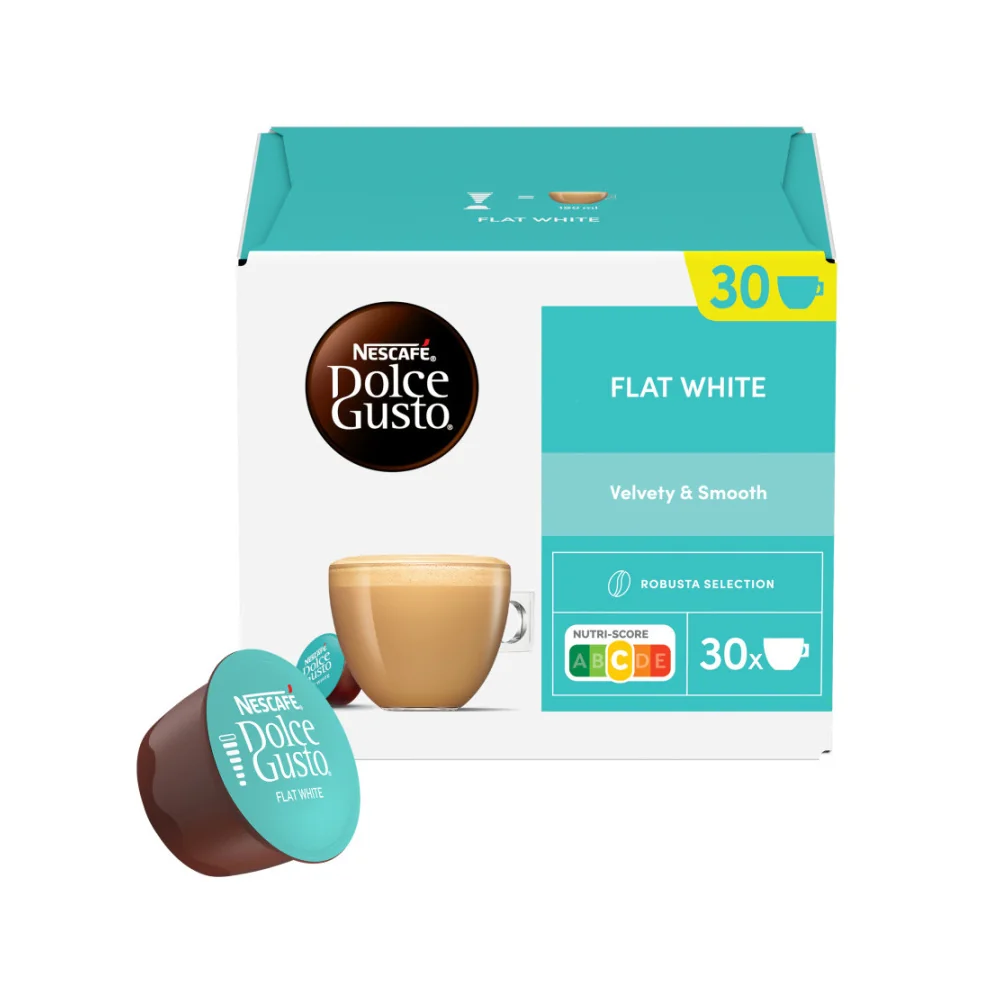 Nescafé Dolce Gusto Flat White kávové kapsle 30 ks