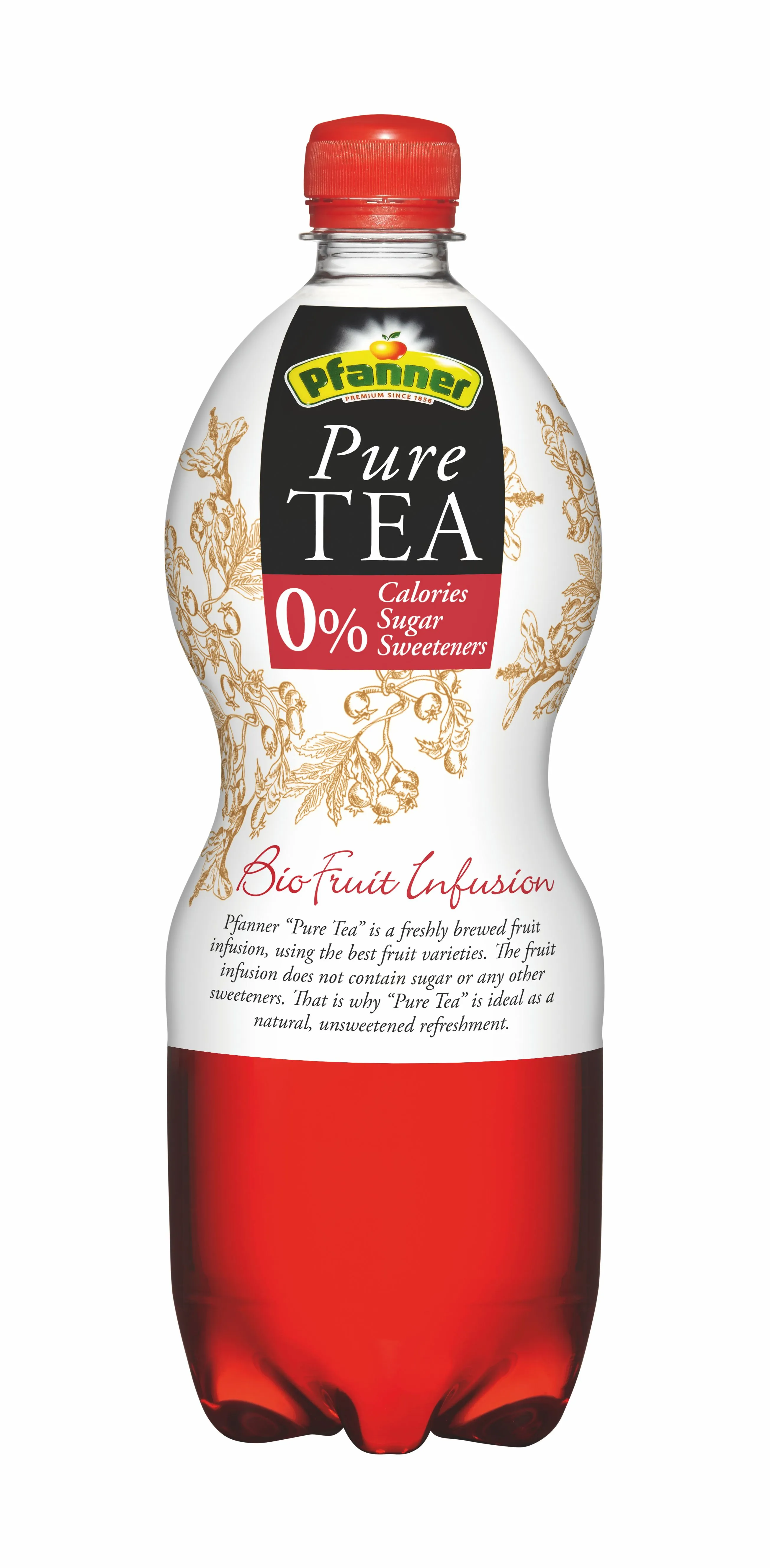 PFANNER Pure tea BIO ovocný čaj nápoj 1 l