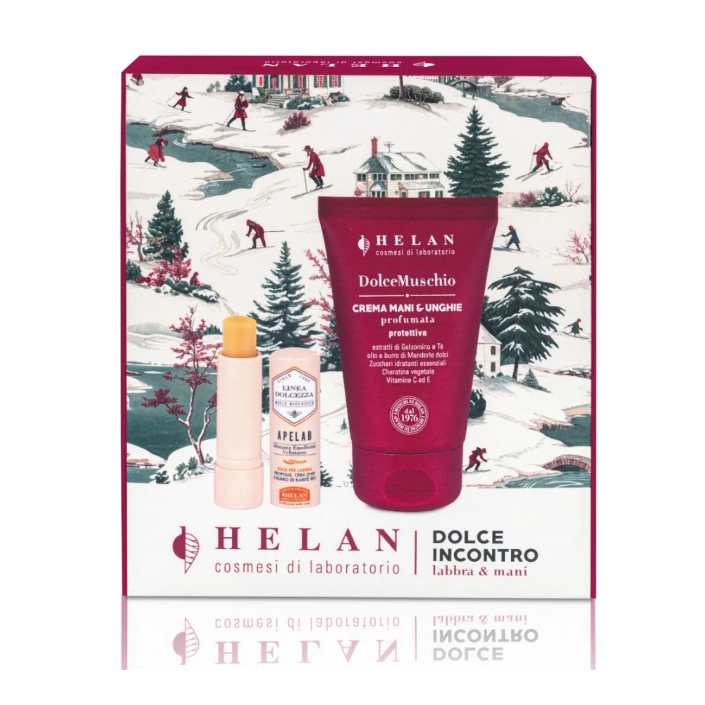 HELAN LINEA DOLCEZZA Dolce Incontro krém na ruce + balzám na rty dárková sada
