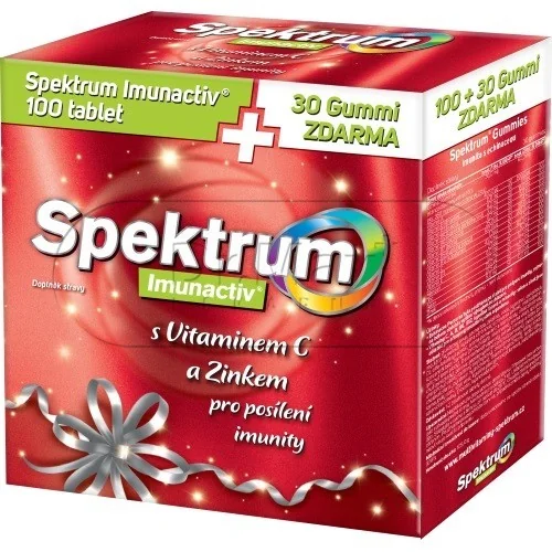 Walmark Spektrum Imunactiv tbl.100+dárek 30 Gummies Vánoce 2014