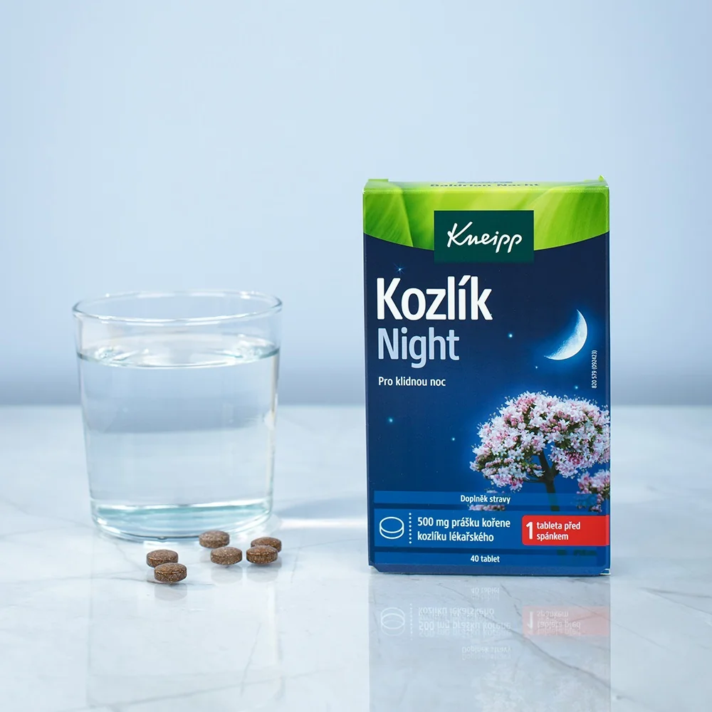 KNEIPP Kozlík Night 500 mg 40 tablet