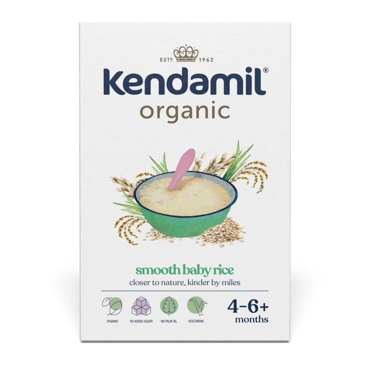 Kendamil BIO Nemléčná rýžová kaše 120 g