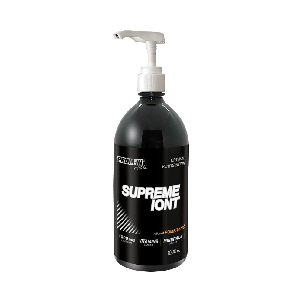 PROM-IN SUPREME Iont Drink 1000ml - pomeranč + pumpička