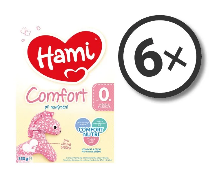 Hami 0+ Comfort 350g 6-pack